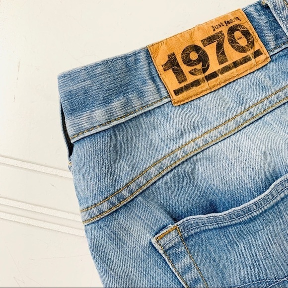 Just jeans  straight blue washed jeans - Picture 4 of 4